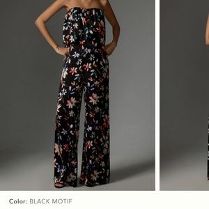 NWT Anthropologie- Corey Lynn Calter floral jumpsuit